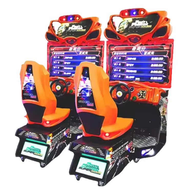 Dynamic Racing Kidsren's Speed Passion Flame Coin Simulator آلة تسلية جديدة ضمان لمدة سنة واحدة باللغة الإنجليزية