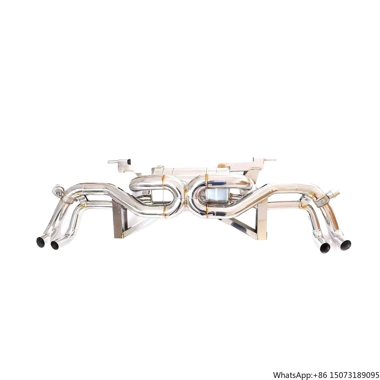 CGW Performance Titanium or Stainless Steel Valve Exhaust Muffler for Huracan EVO LP580 LP610 5.2