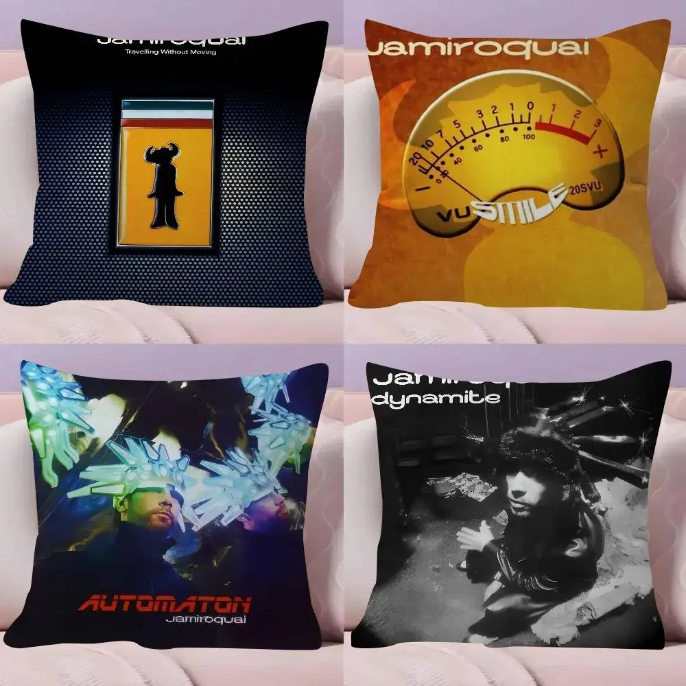 Band J-Jamiroquai   pillow cover sofa cushion cover home room decoration children gift