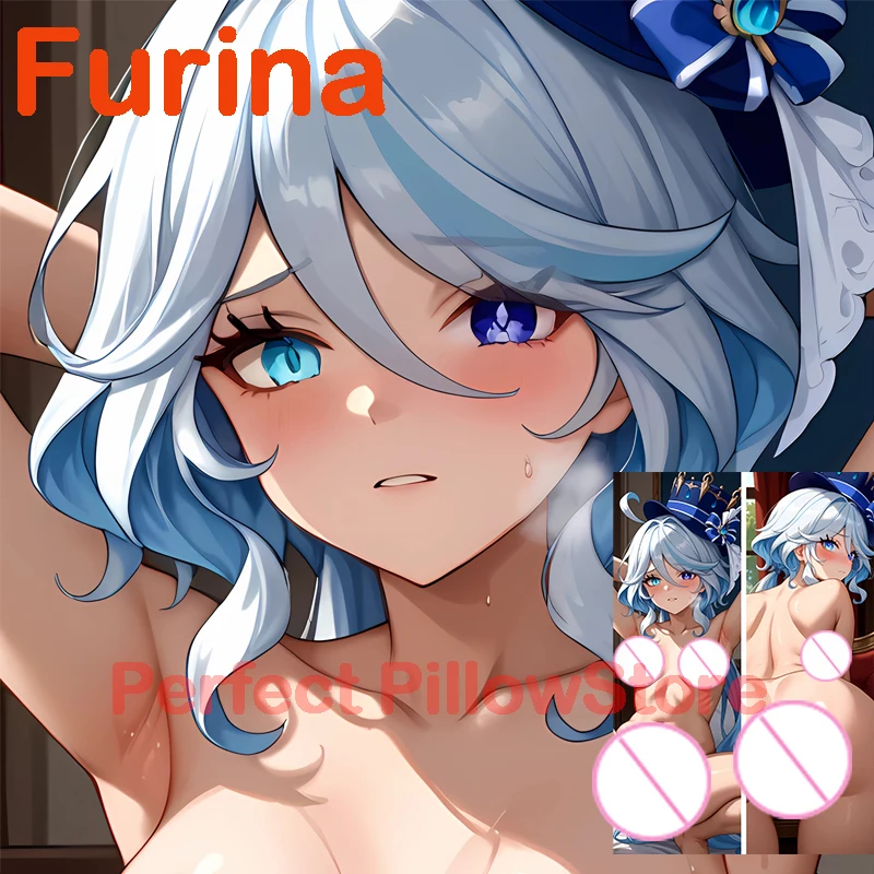 

Dakimakura anime Furina (Genshin Impact) Double-sided Print Life-size body pillows cover Adult pillowcase