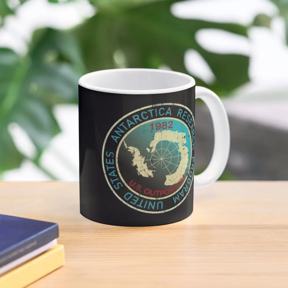 

The Thing Antarctica Research Program Outpost 31 Coffee Mug Kawaii Cups Glass Cups Mug