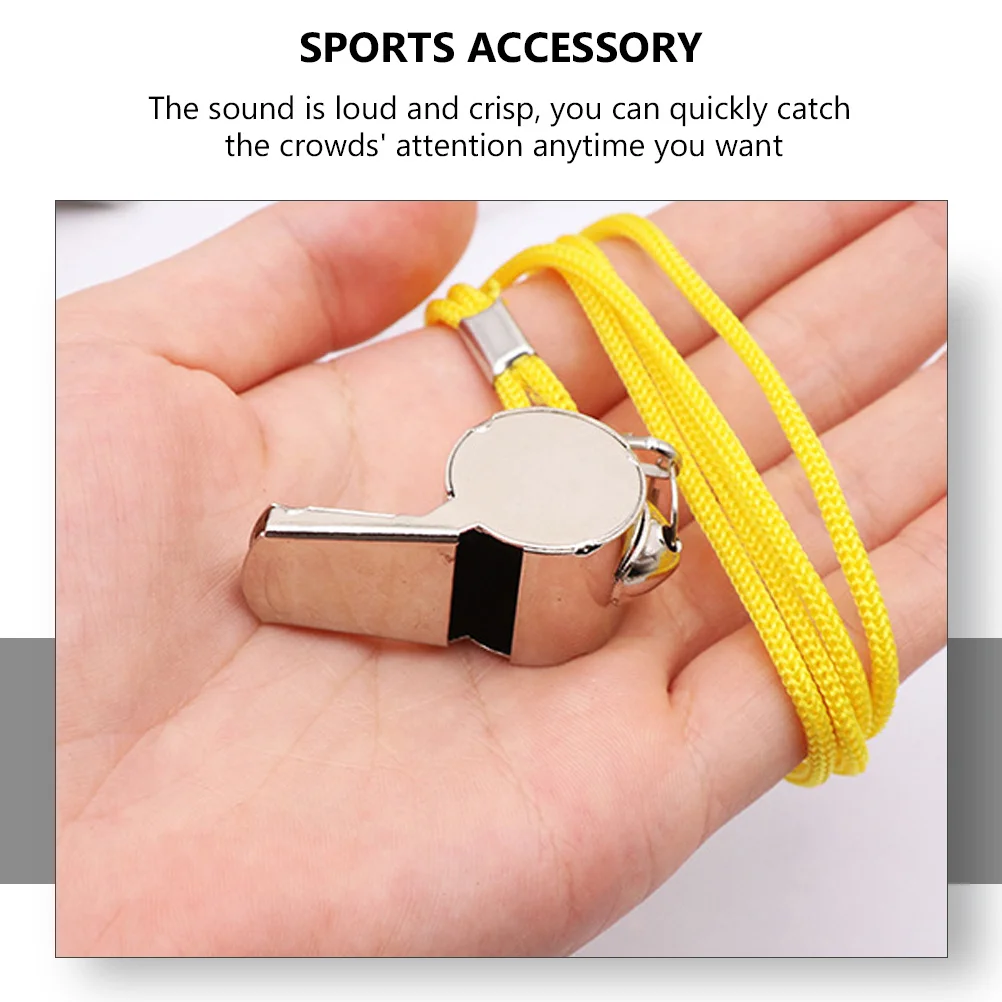 

12Pcs Stainless Steel Referee Whistles Loud Portable Emergency Outdoor Survival Sports Whistles First Aid Accessories