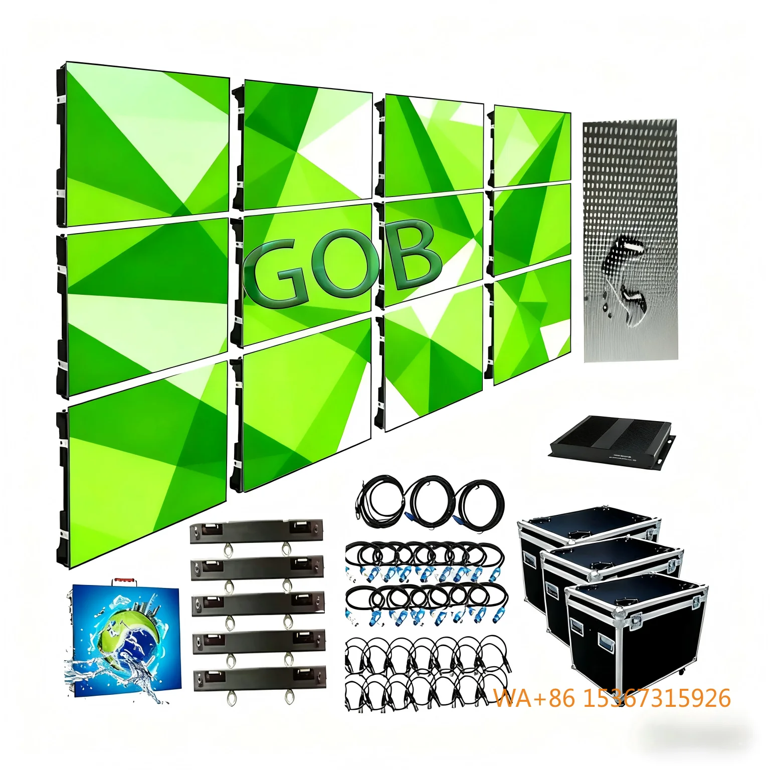 

P1.56-P2.9 LED Stage Video Wall High Refresh New Innovation Indoor Outdoor Event Rental Display
