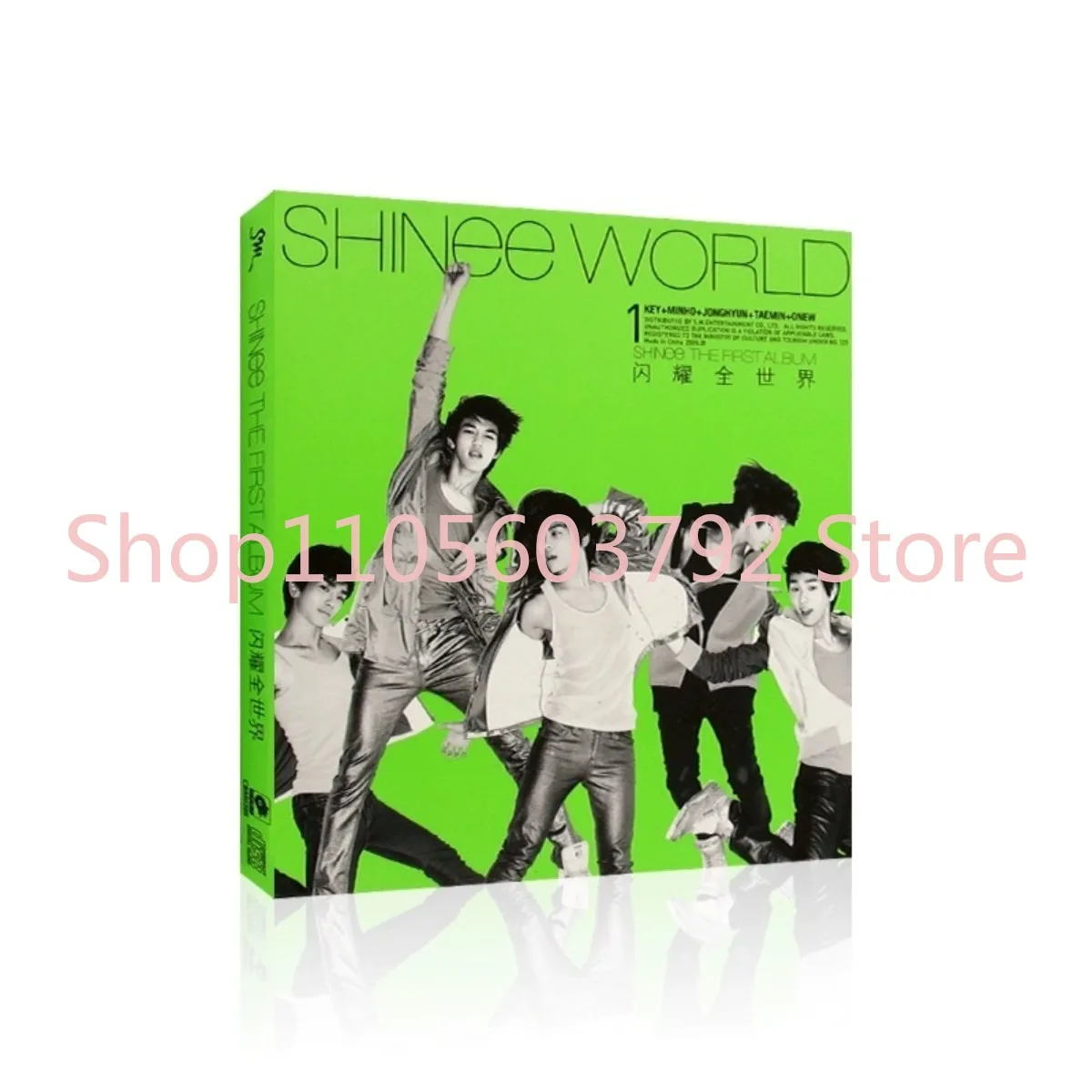 SHINee The First Album SHINee WORLD CD K-Pop Dance Music