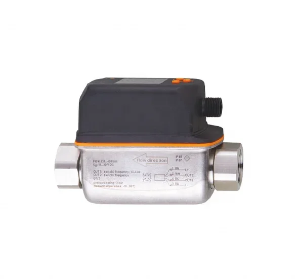 ORIGINAL IFM SV Vortex Flowmeters with Display for Water Based Media SV4204 SVR12XXX50KG/US-100