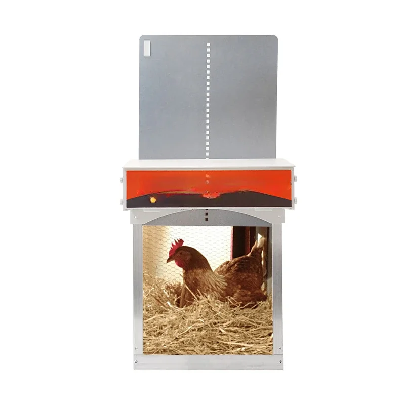 Easy to use electric automatic chicken guard  coops door opener with light sensor