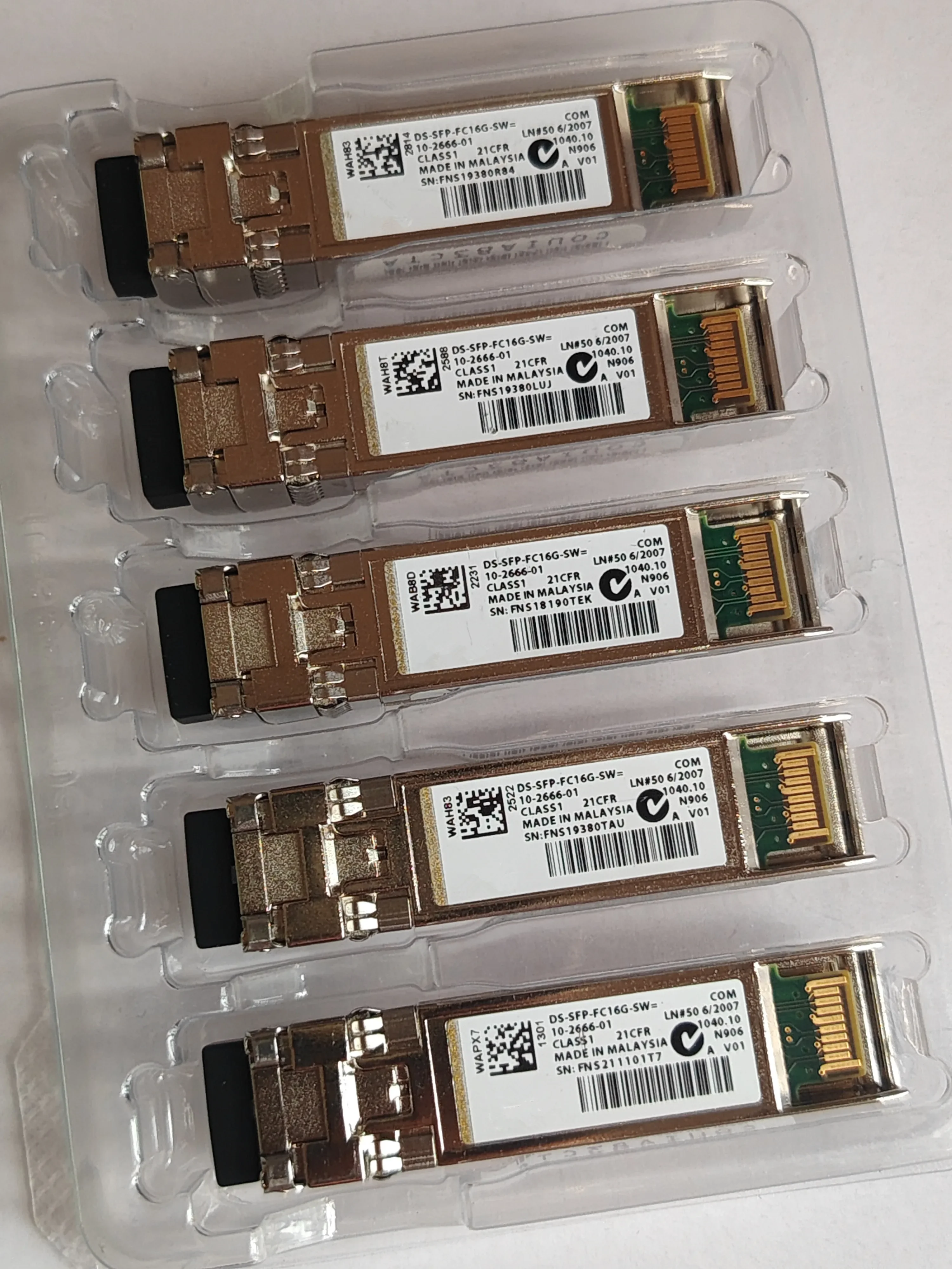 DS-SFP-FC16G-SW Оптический сетевой модуль 16 ГБ Многомодовый