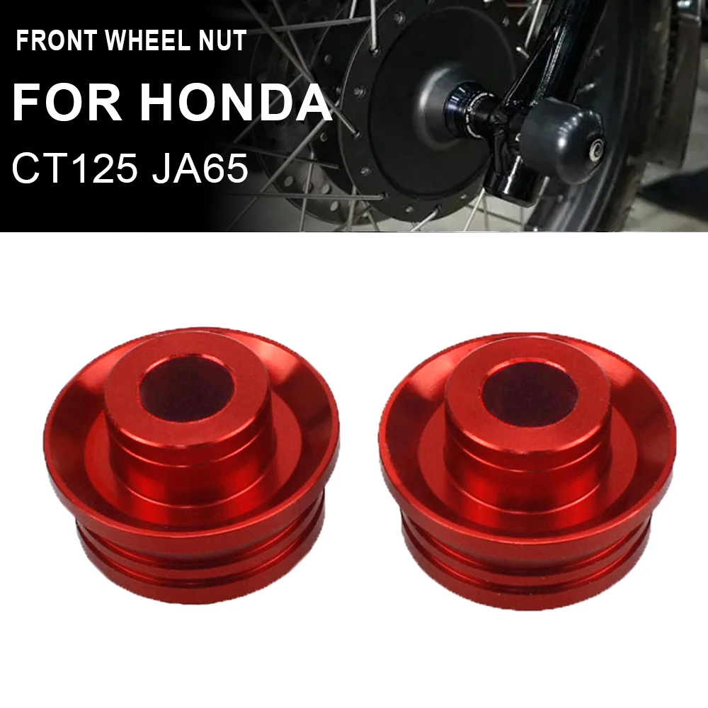 

Motocross CNC Aluminum Front Wheel Hub Kit for Honda CT125 CT 125 JA65