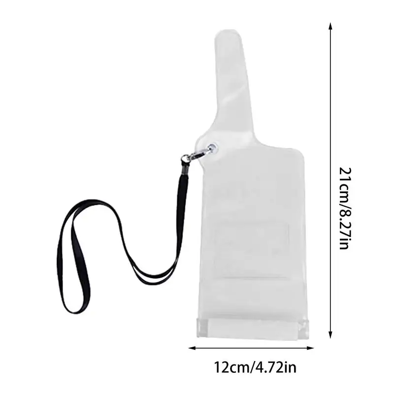 Baofeng-funda impermeable para walkie-talkie, funda de alta calidad con correa de cordón para Radio, UV-5R, UV-82