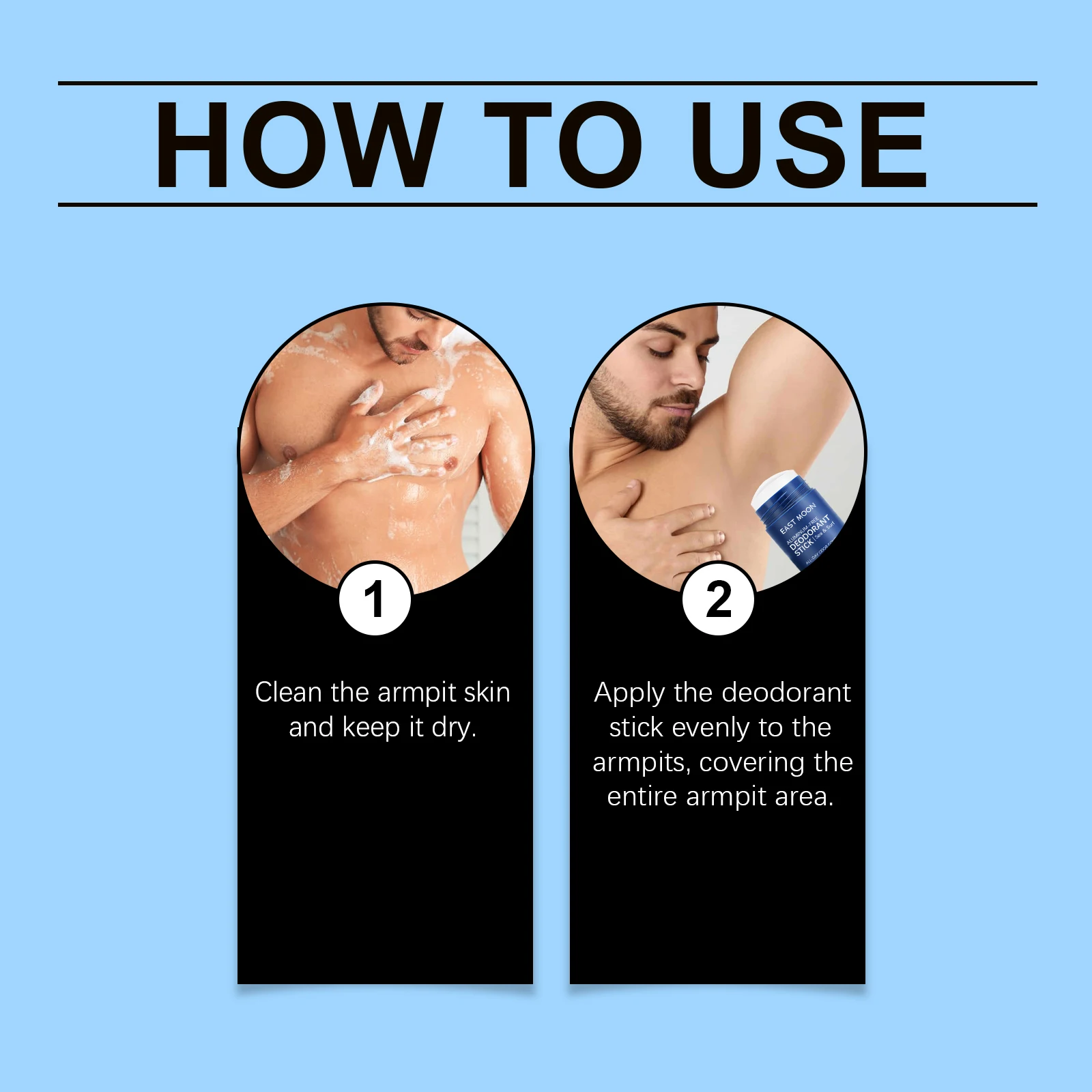 Rosemary Underarm Deodorant Stick Effective Deodorant Lasting Fragrance Removal Dry Mineral Essence Fragrance Stick