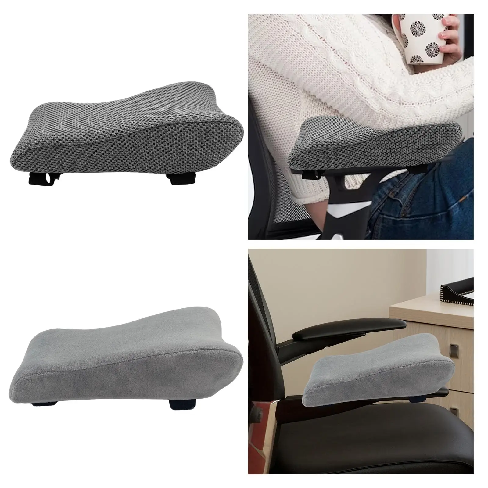 Armrest Pads Office Wrist Rest Comfortable Durable Support Cushion Detachable Cover Chair Arm Rest Cover Chair Arm Rest Pillow