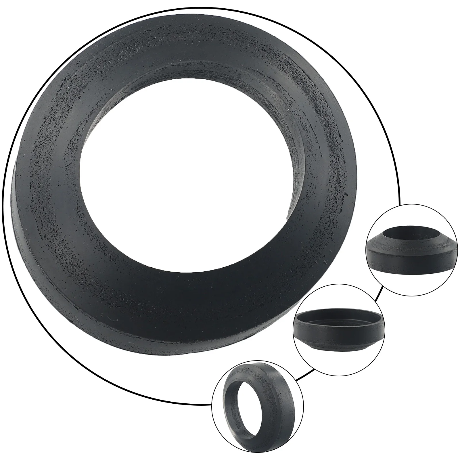 مجموعة مقلاة الختم أجزاء العلامة التجارية الجديدة 1*1 قطعة مخروطية الشكل دونات دونات حديقة تحسين المنزل المطاط مفيدة