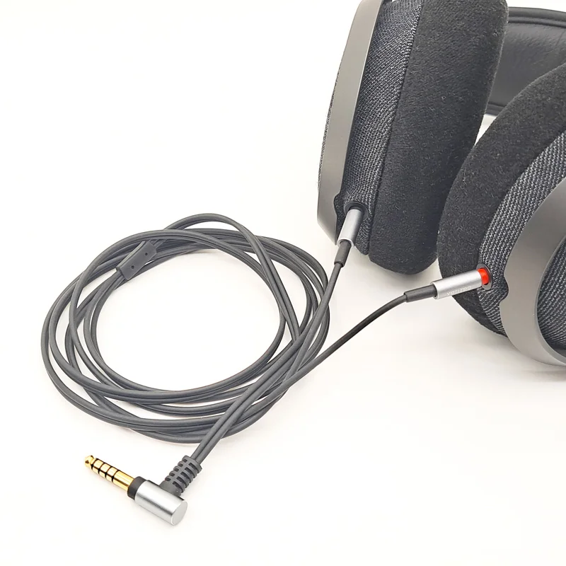 Para philips x3 onkyo a800 3.5mm 2.5/4.4mm balanceado fone de ouvido cabo de cobre único cristal atualização para fiio mp3 player