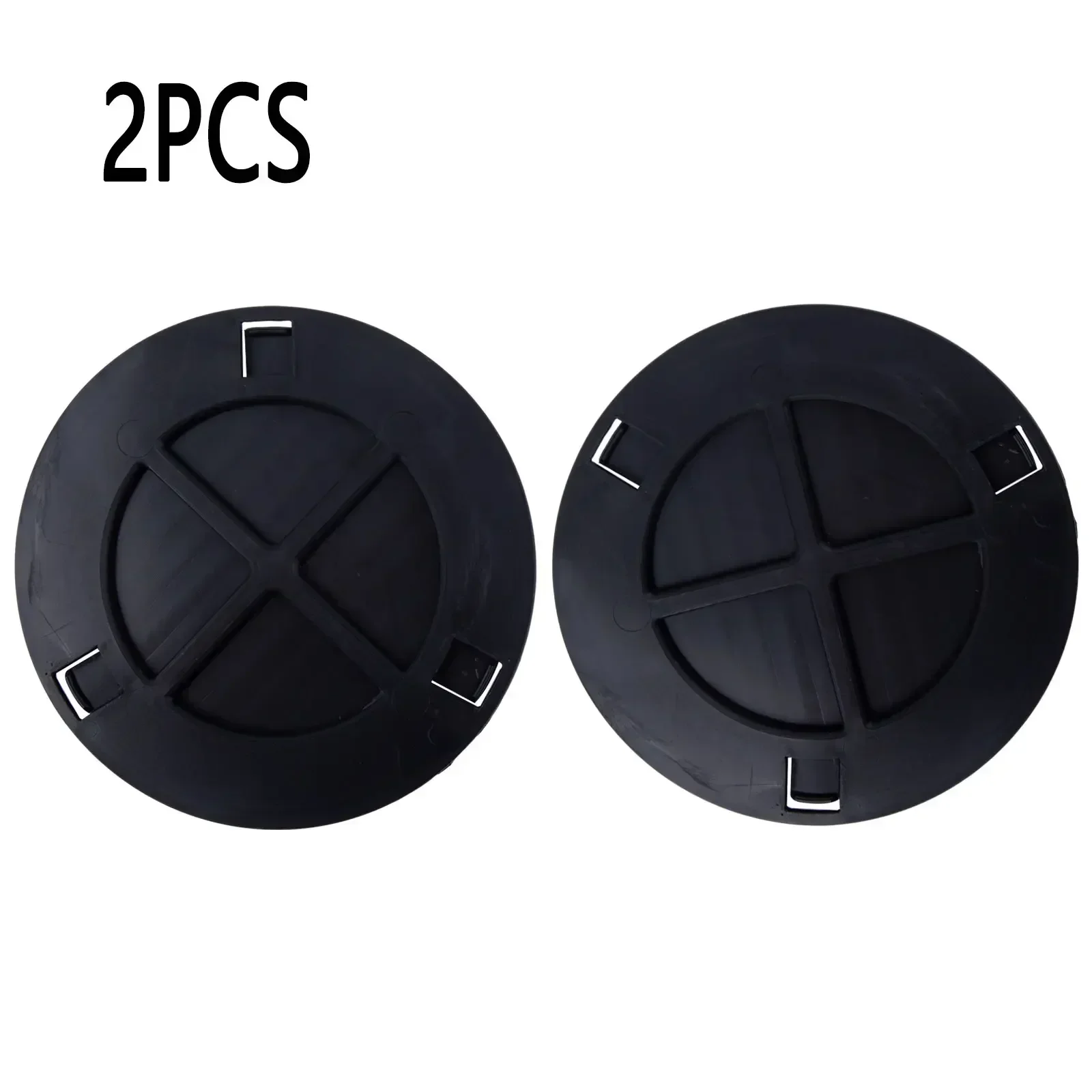 Brand New Lid Wheelhouse Cover Accessories 2Pcs 51719802413 ABS Black For BMW Mini R60 R61 Inner Fender-Access Cap