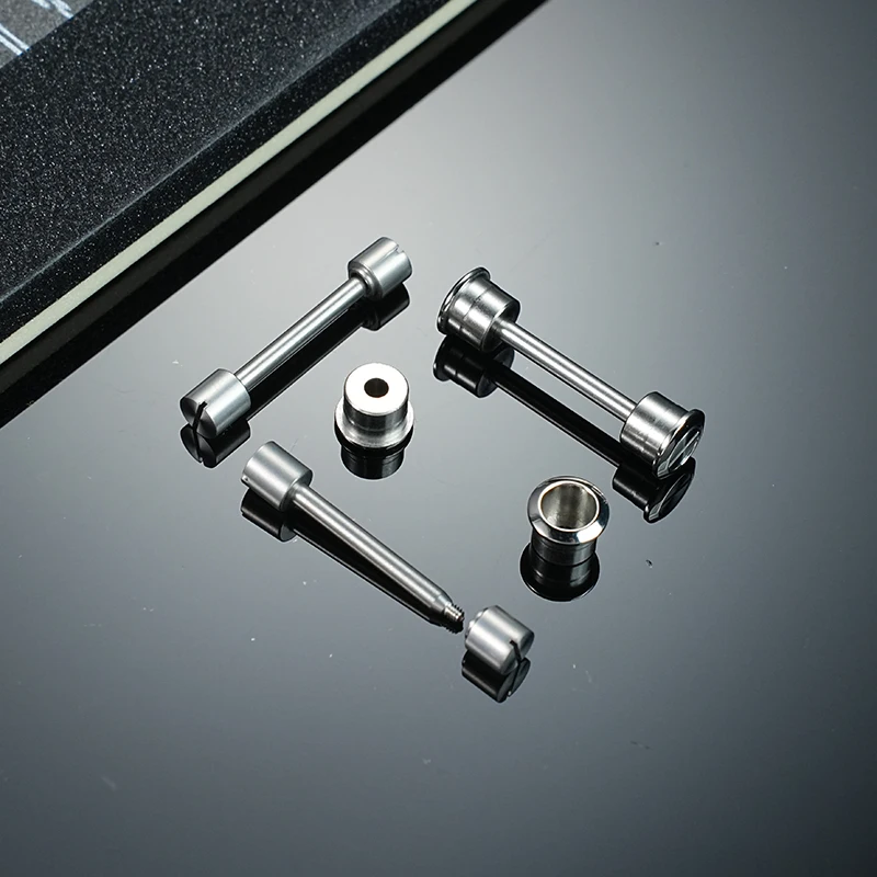 For Bulgari 42mm DIAGONO Screw rod 101881 101880 101879 102060 End Link Stainless Steel Screw Pin Sleeve Repair Accessories