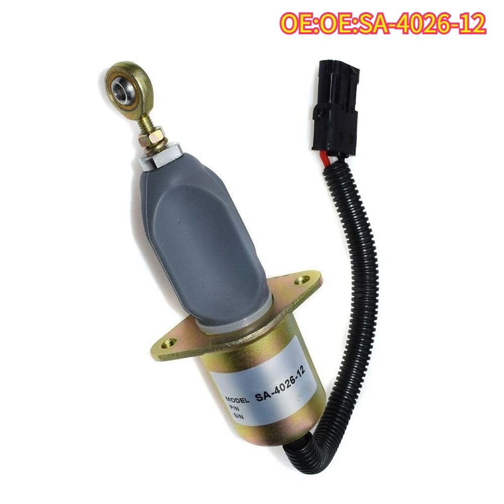 

High quality New For SA-4026-12 12V/24V SA-4026-12 Fuel Shut Off Solenoid Valve 3919422 for Ford 5.9L 8.3L Diesel