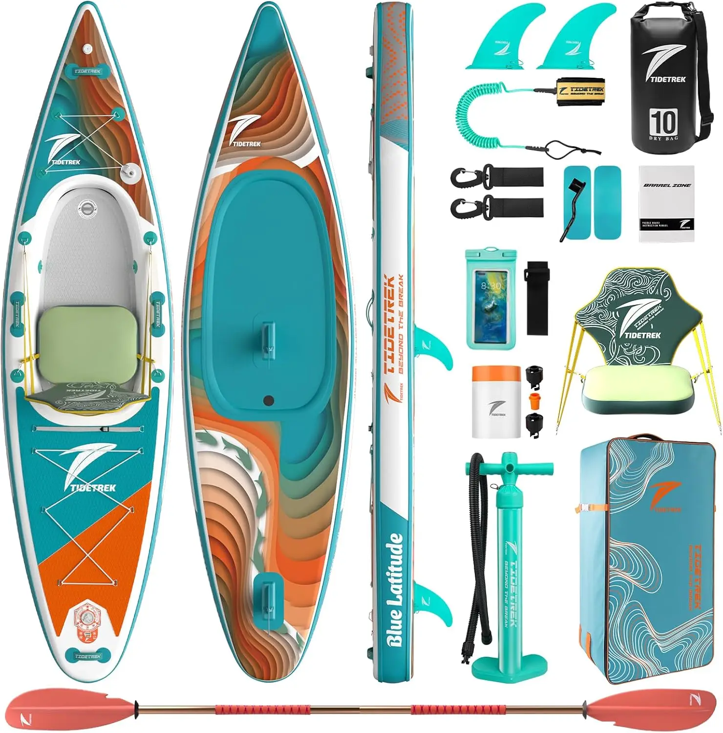 Ultra-Stable Inflatable SUP Kayak Hybrid, 11'3