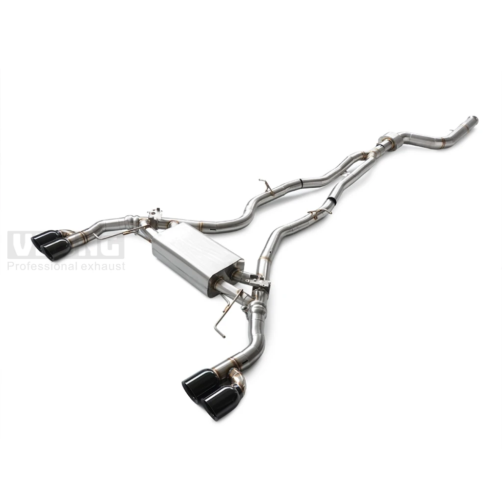 Exhaust valve for BMW X3 X4（G01/G02) 2.0T 2018-2024 stainless steel with valve exhaust high-performance cat back exhaust system