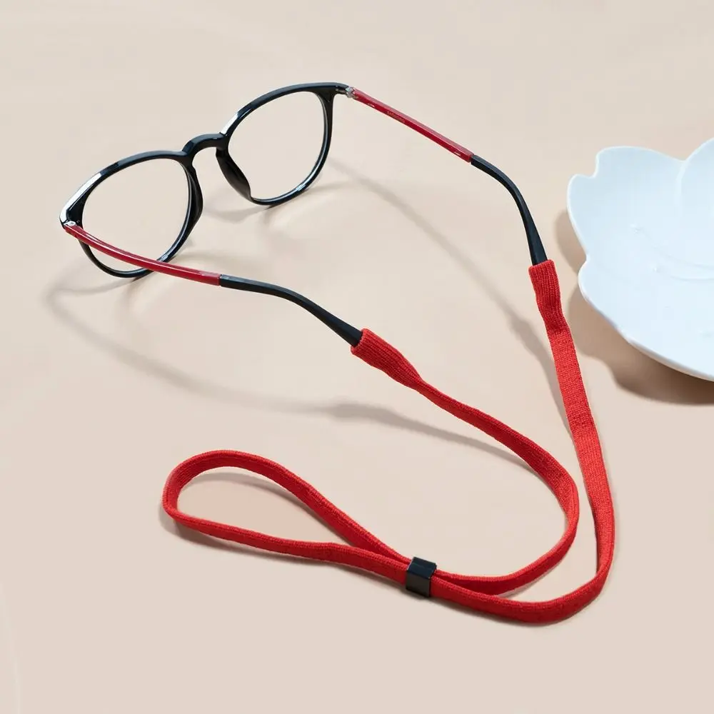 Новый противоскользящий шнур для очков, полиэстеровый эластичный ремешок, цепочка для очков, держатель шнура, длинный ремешок, ремешок для солнцезащитных очков унисекс