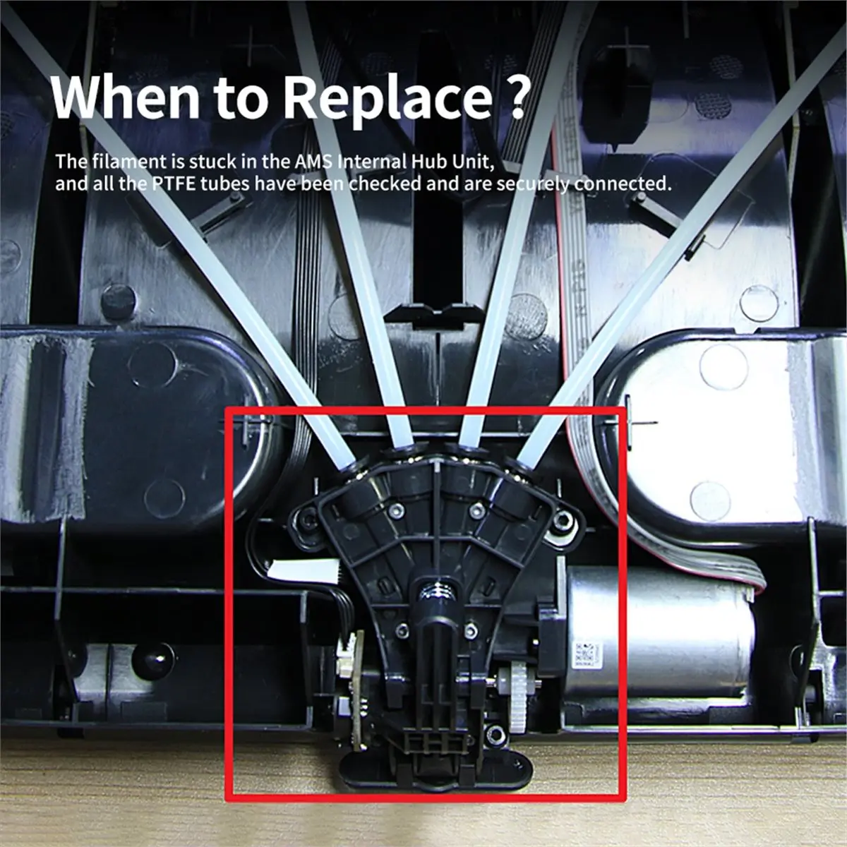 computer Spring-Loaded Plunger for Bambu Lab AMS1 AMS2 Five-Way Component Internal Hub Unit Wear Resistant Spring Push Rol A