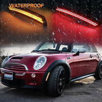 White  Red Amber LED Turn Signal Lamp Rear Front Bumper Side Marker Light Indicator For Mini Cooper R55 R56 R57 R58 R59 R60 R61