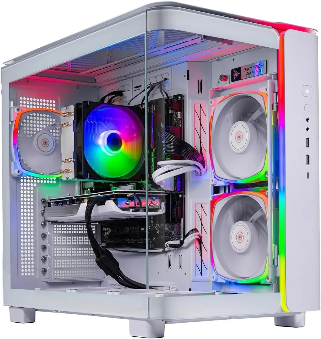 

AMD Ryzen 7 7700 3.8GHz, NVIDIA RTX 4070 Super 12GB, 1TB NVMe SSD, 16GB DDR5 RAM 6000, 750W Gold PSU, Wi-Fi, Win 11, Desktop