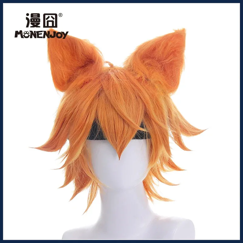 

Новые парики и смущение короля S Hundred Mile Xuan Ce Wu Kai Heijie Thermal Whirl Ear Tail Cos аксессуары наряды2025