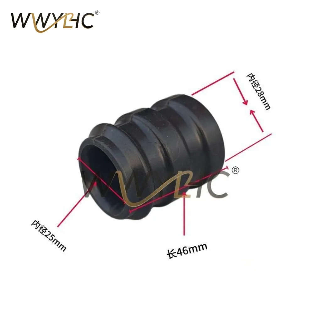Two-stroke MT250 320 Exhaust Pipe Sealing Sleeve Rubber Interface Connection Hose