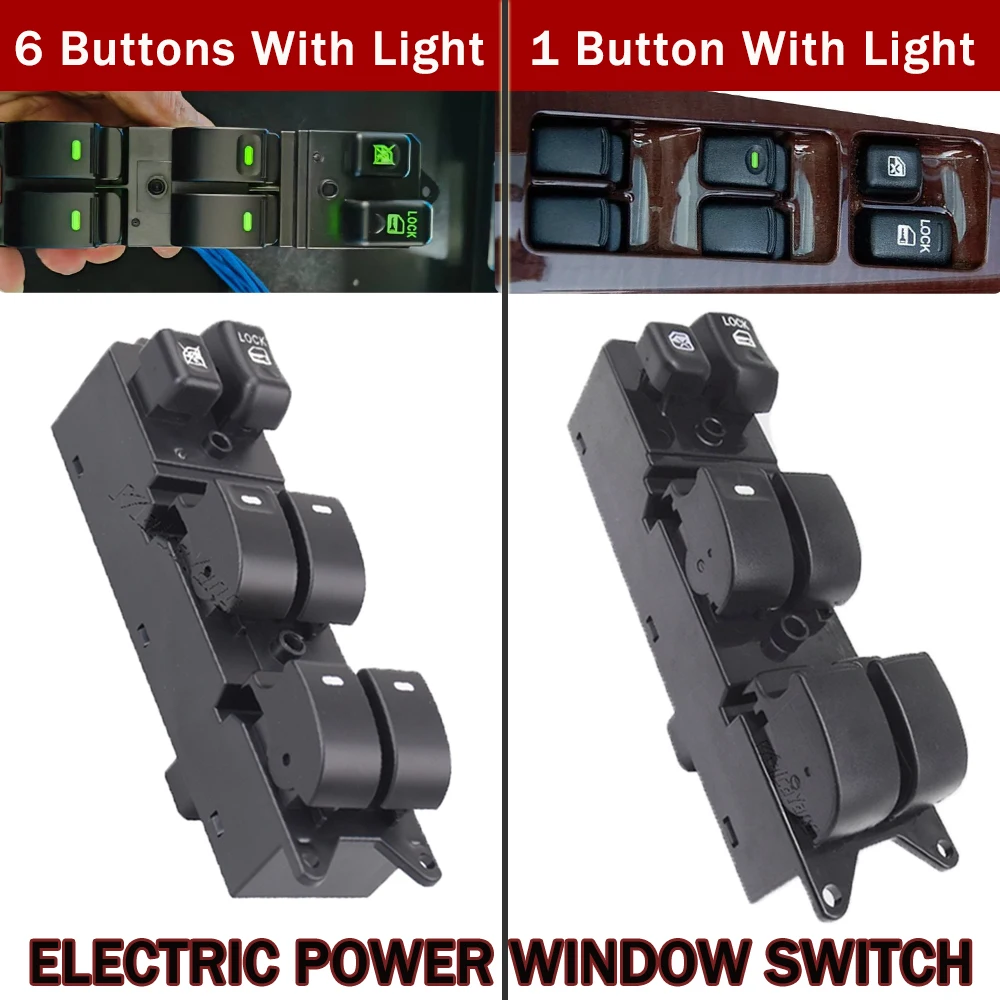 Driver Side Electric Power Master Window Switch MR587943 For Mitsubishi Galant Endeavor Lancer Galant ES Car Accessories