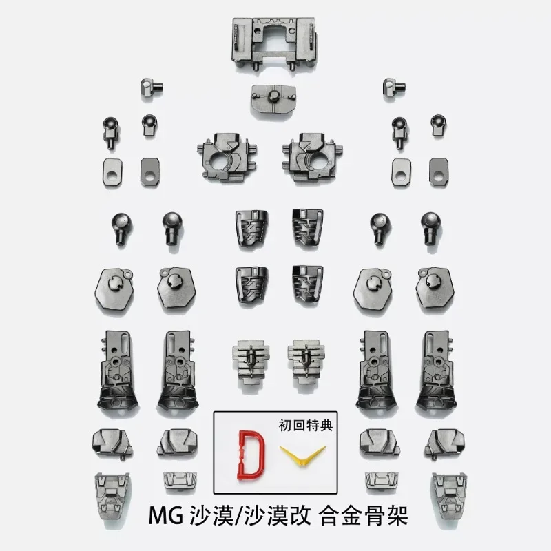 EW メタルフレーム合金スケルトン、金属アンテナ付き、MG デススカイヘビーアームズサンドロック神龍アルトロン DIY モデルキット用