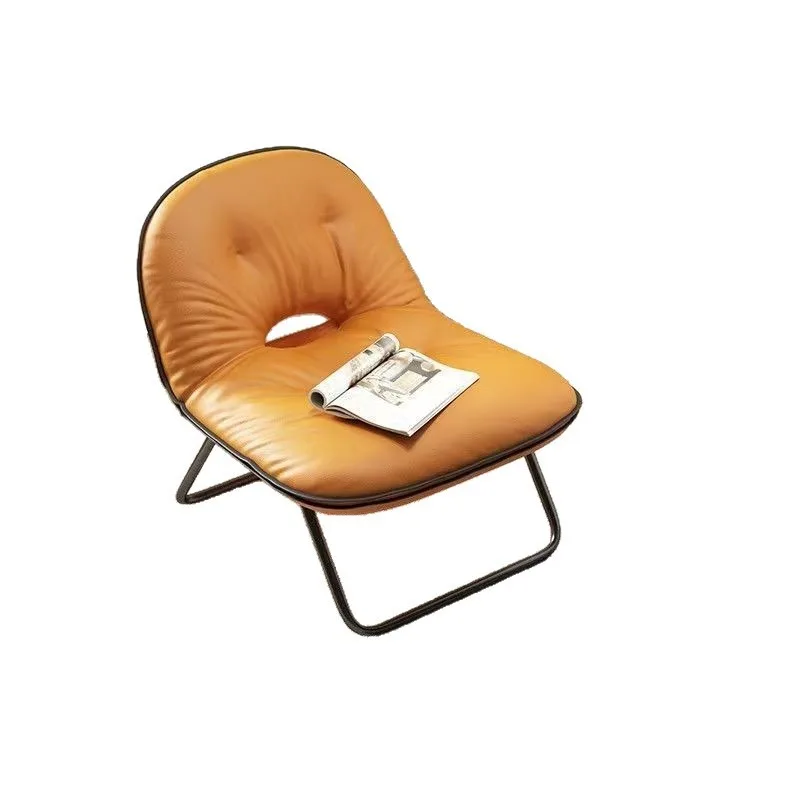 

Lazy Nordic chair bag folding chair sofa household bedroom living room balcony simple single recliner leisure chair