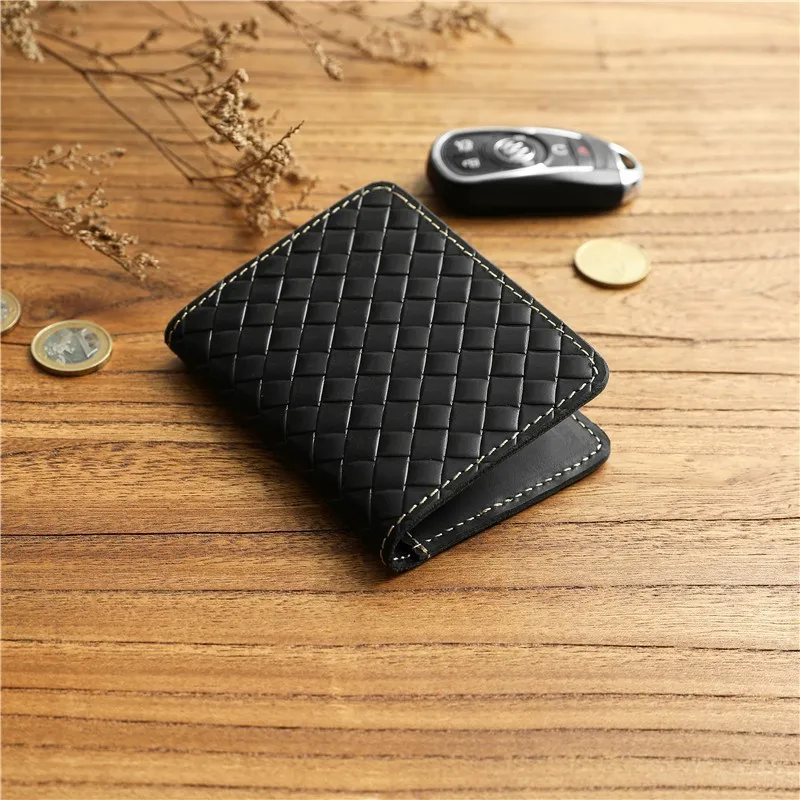 men's-retro-short-slim-top-layer-cowhide-leather-card-holder-multi-function-id-license-passport-wallet-compact-size