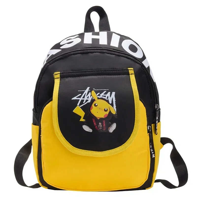 

TAKARA TOMY PIKACHU Travel Shoulder Bag Handbag Backpack Cute Kindergarten Pokémon Schoolbag Outdoor Boys