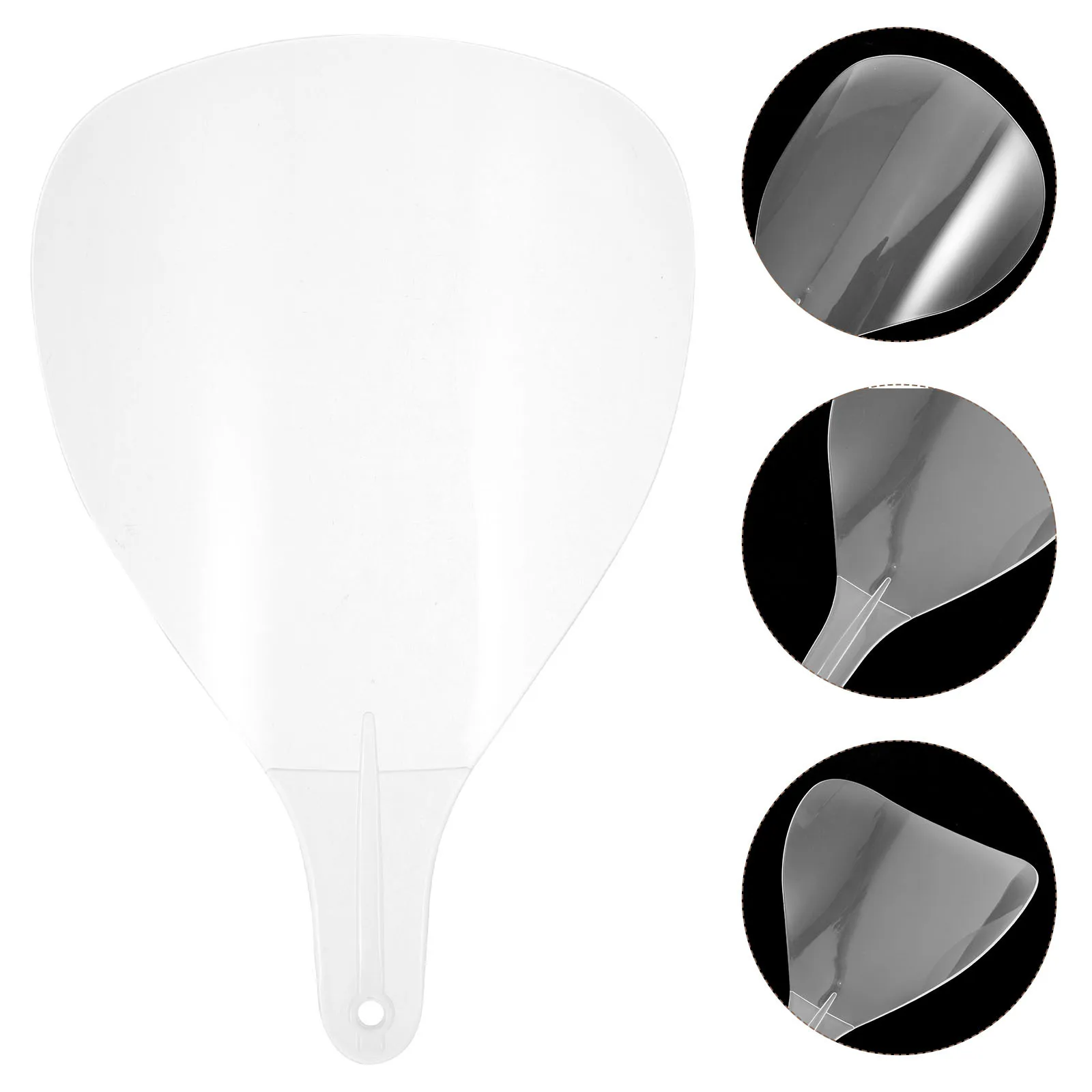 

Hairdressing Face Mask Shield Transparent Comfortable Lightweight Protective Against Hair Sprays Dyes Splashes