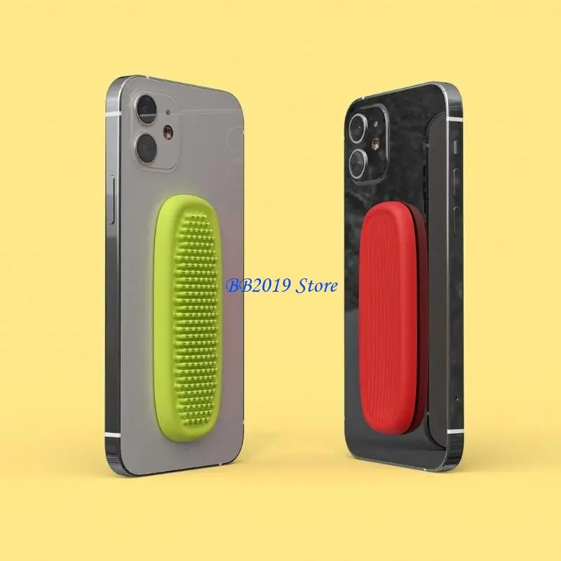 Q0KB 8 ชิ้นซิลิโคน Sensory Tactiled หินของเล่นสำหรับห้องเรียนสำนักงานและ Home Use