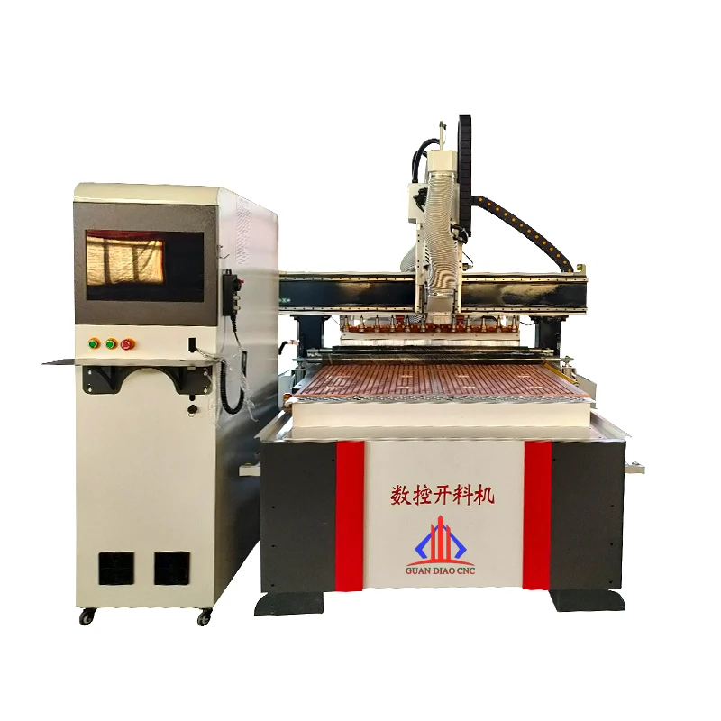 1530 2060 1325 MDF/Wood/ Aluminum 3.2Kw Single ATC Mutilate Head Woodworking Hinery/ CNC Router Hine