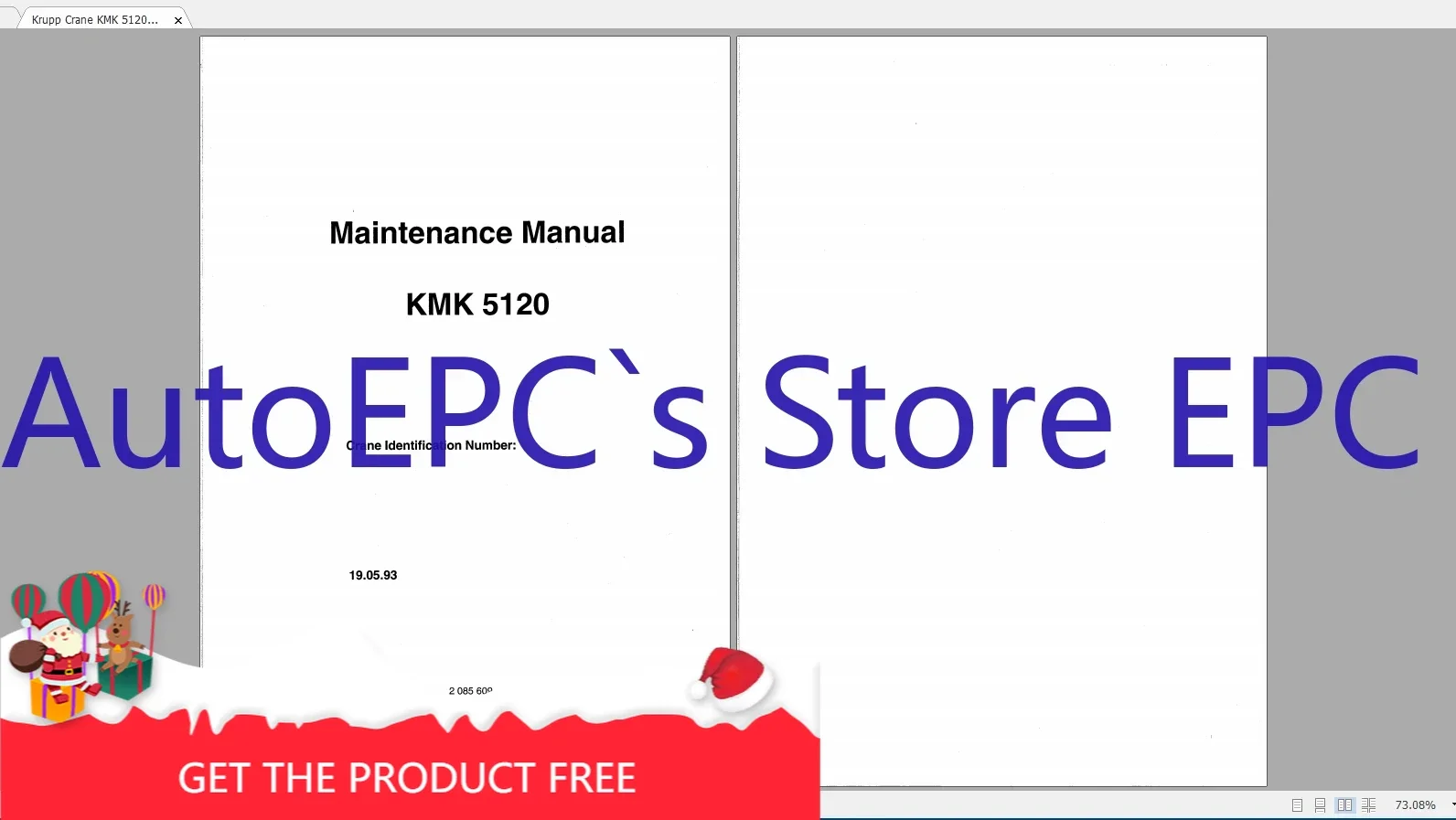 

AutoEPC Krupp Crane KMK 1,1 ГБ Запасные части, обслуживание, руководства и схема PDF DVD