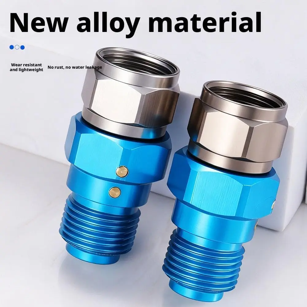 360 Grad drehbarer Airless-Farbspritzgerät-Adapter aus Edelstahl, auslaufsicheres Hochdruck-Drehgelenk für eine gleichmäßige Beschichtung – Detail 6