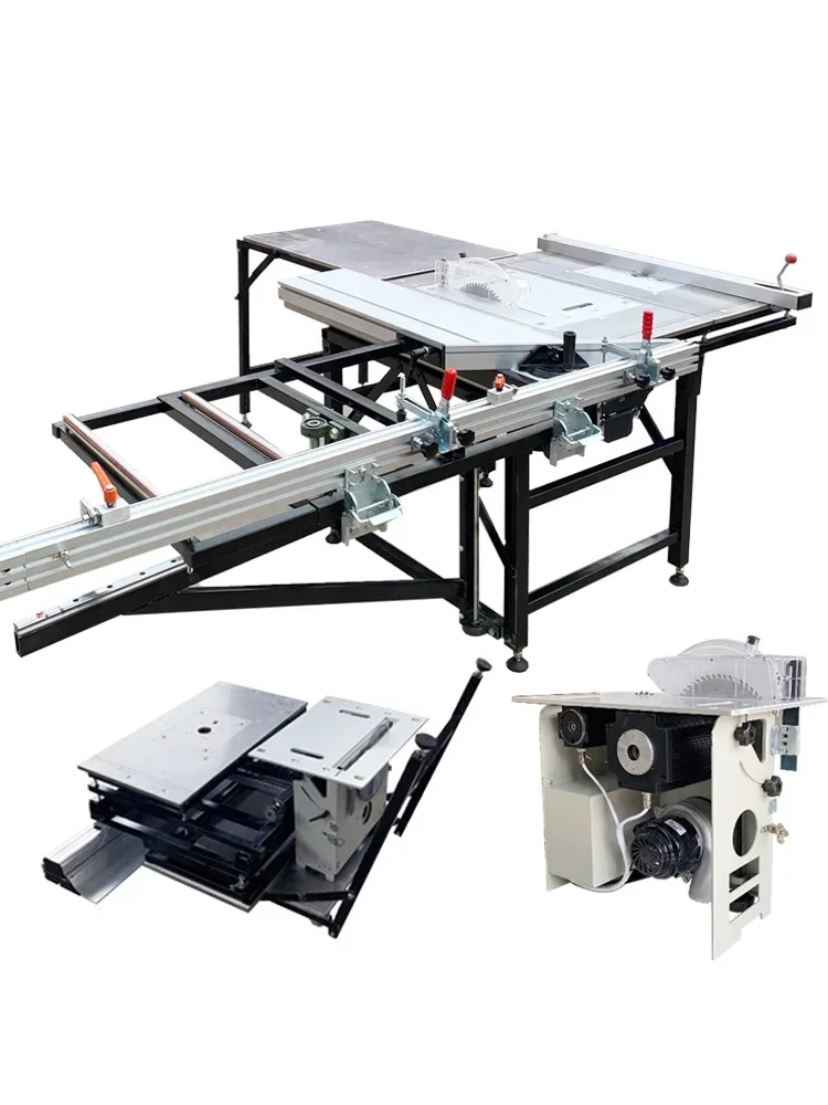 Rocker arm push table saw woodworking special precision saw multi-functional all-in-one machine saw table