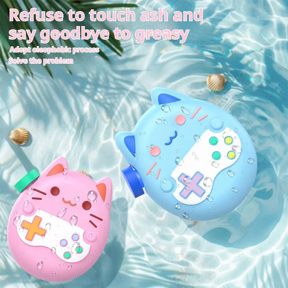 

Games Console Soft Cover Liquid Silicone Fall Resistant Cute Protective Cover Non-Slip For Tamagotchi Paradise Games Accessories