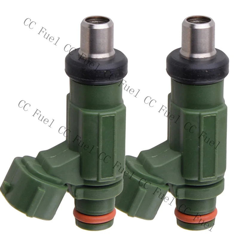C+ 2PCS Fuel Injectors For Kawasaki VULCAN 900 CLASSIC (VN900B6F) EAT287 49033-0011