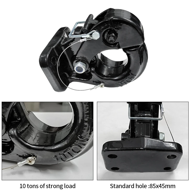 22000lb Forged trailer hook 4x4 off road accessories Strong carrying capacity trailer hitch Off road towing and towing