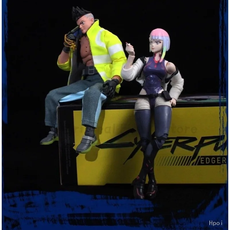 

【В наличии】Оригинальные игрушки Jada CYBERPUNK: EDGERUNNERS 6 дюймов Люси/ДЕВИД Фигурка Аниме Фигурка Модель игрушки