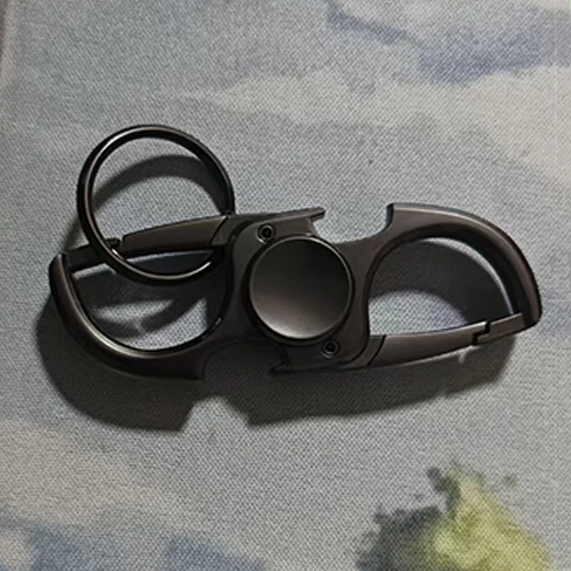 Portachiavi apribottiglie Fidget Spinner Gadget EDC ADHD Ansia Giocattoli antistress Regali novità per adulti Ragazzi adolescenti