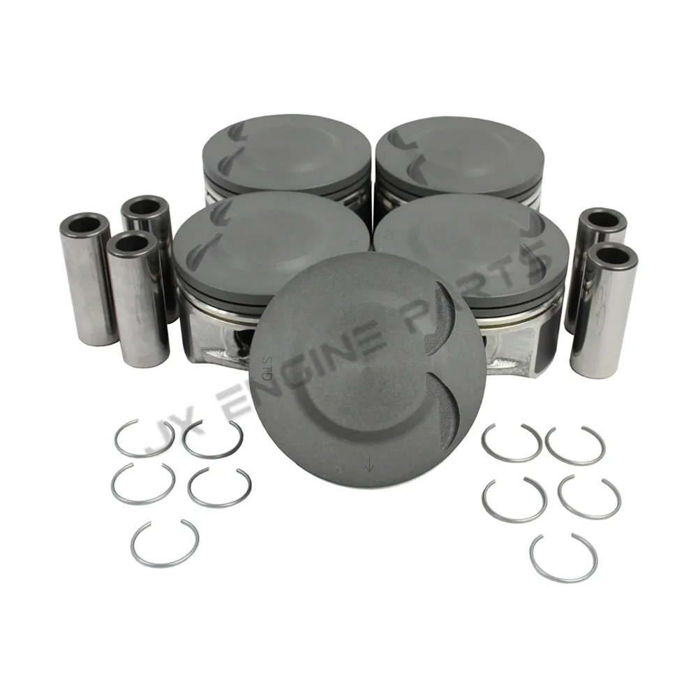 B5244S Engine STD 0.5 Piston Assembly Piston Ring Set For Volvo 2.4 C30 C70 S40 V50 2.4L T5 L5 B 5244 S4 B 5244 S5 30750664