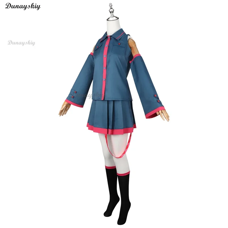 كاسان تيتو زي تنكري رمادي شعر مستعار أنيمي Vtuber زي المزج الخامس كرنفال الهالوين مخصص