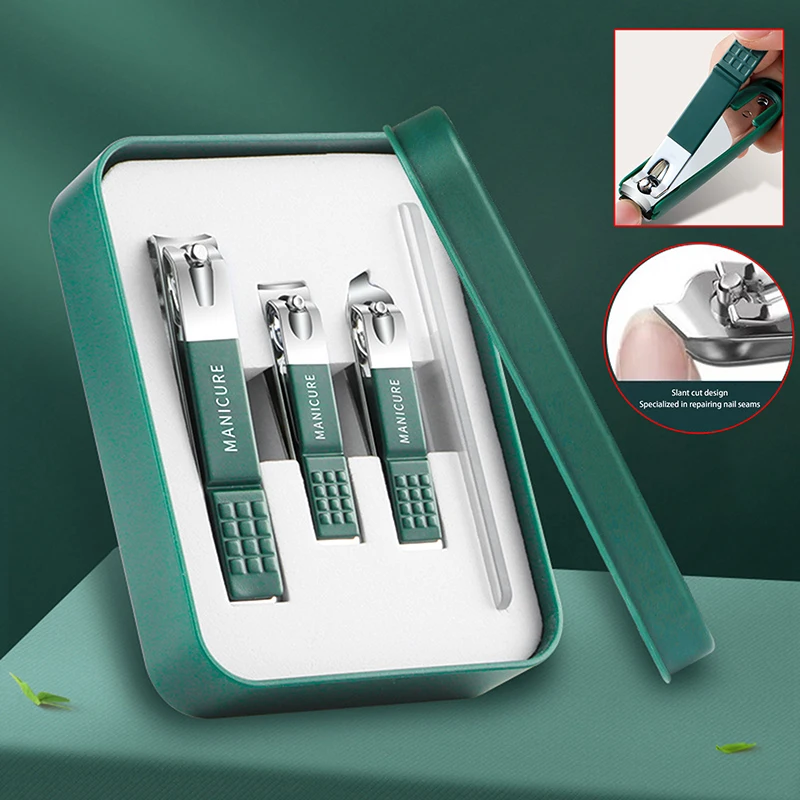 

Nail Clipper Set With Box High Grade Household Nail Clippers Men And Women Universal Pedicure Tools Simple Portable Nail Tools