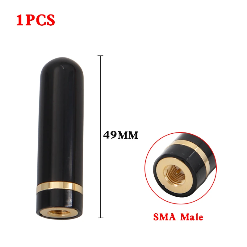 

SMA-Male 805S Dual Band VHF/UHF 144/430/1200MHz For Baofeng HYT Vertex Walkie Talkie Two Way Radio Accessories Antenna