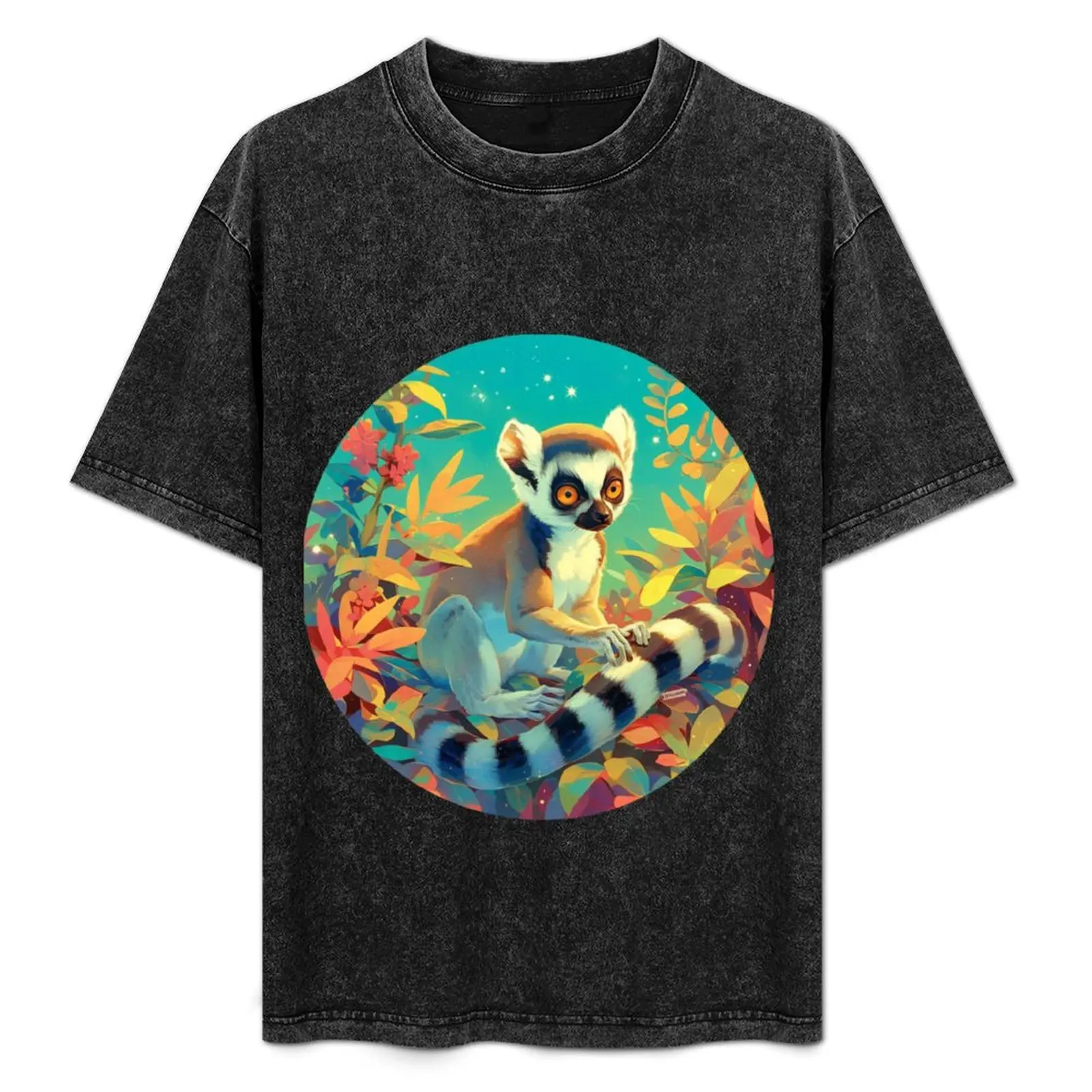 

Lemur // Ape // Monkey // Madagascar T-Shirt basketball graphic tees plus size clothes blanks vintage t shirt men
