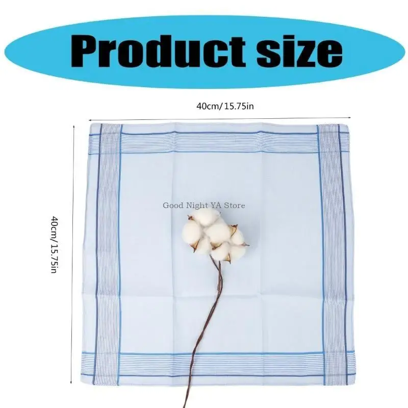 Plaids Pocket Square Pocket Handkerchief for Sports and Outdoor Activity Soft and Absorbent Pocket Towel
